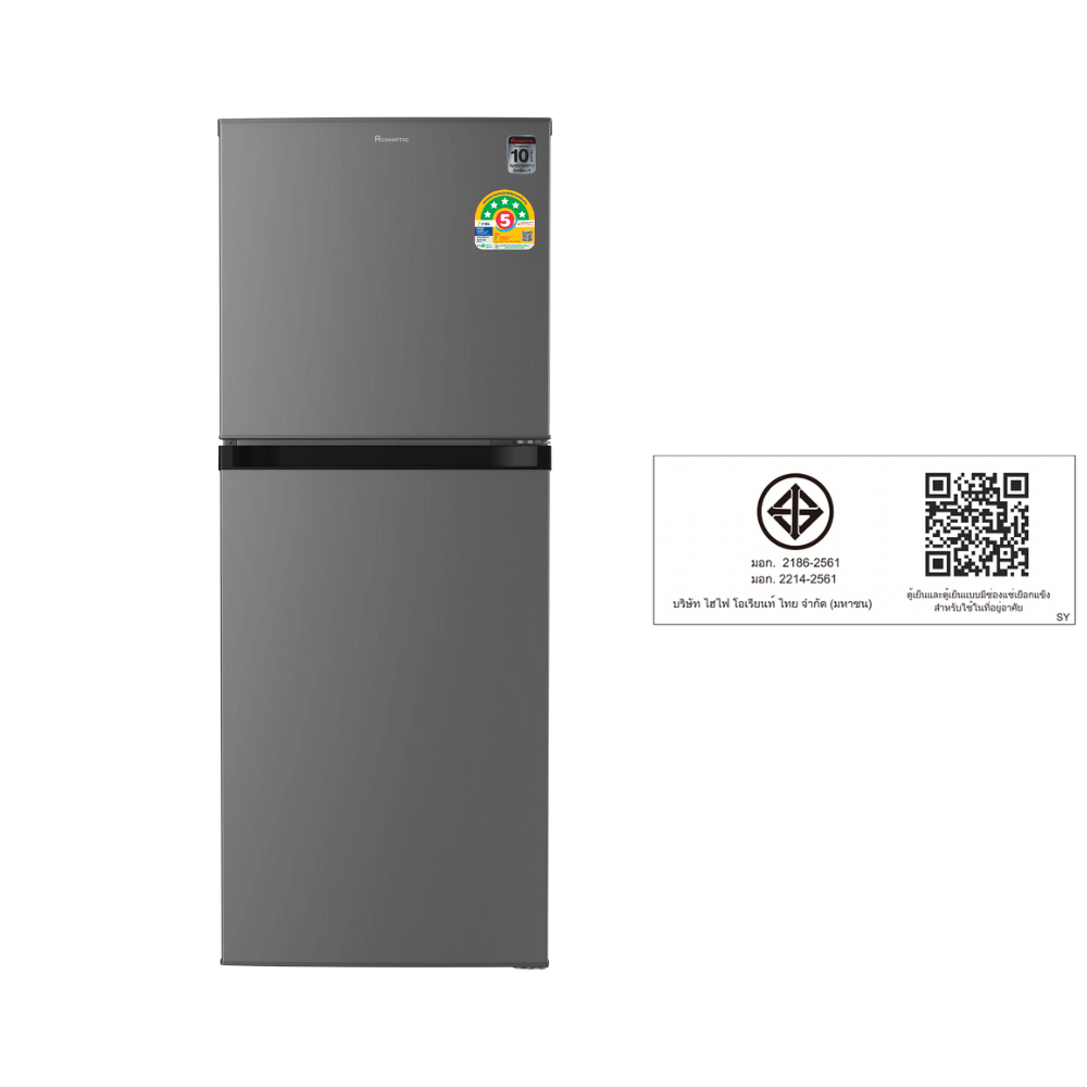 ตู้เย็น 2 ประตู ACONATIC รุ่น AN-FR220 ขนาด 7.8 คิว สีเทา